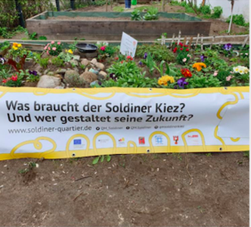 Banner im Soldiner Kiez
