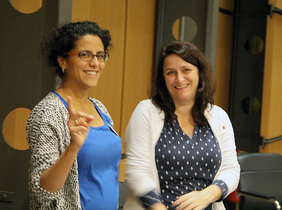 Sherin Buchwald und Svenja Wagner