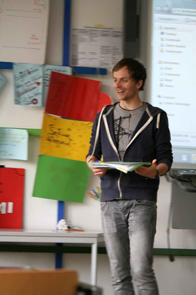 Lehrer Trautvetter von der Quinoa-Schule